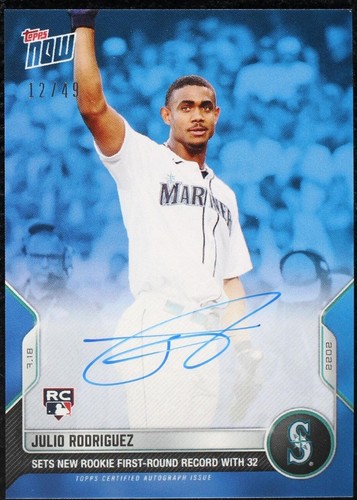 topps JULIO RODRIGUEZ RC AUTO 25シリ PSA8 s-l400.jpg