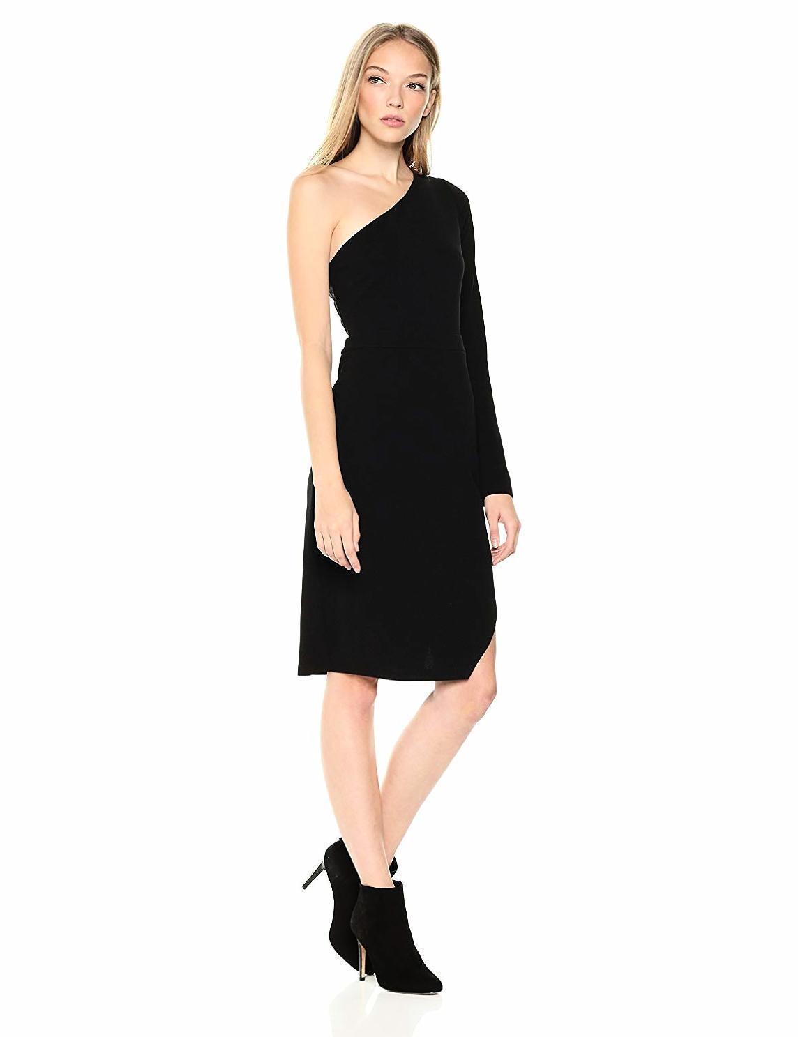 bcbgeneration one shoulder dress