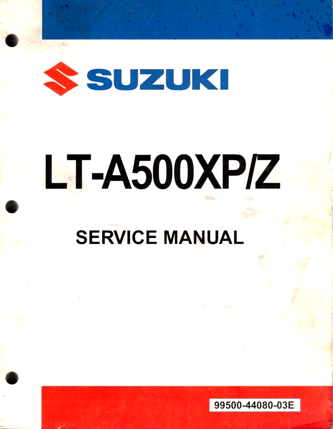 OEM Genuine Suzuki Dealer/Owner's Service/Repair Manual 2009 LT