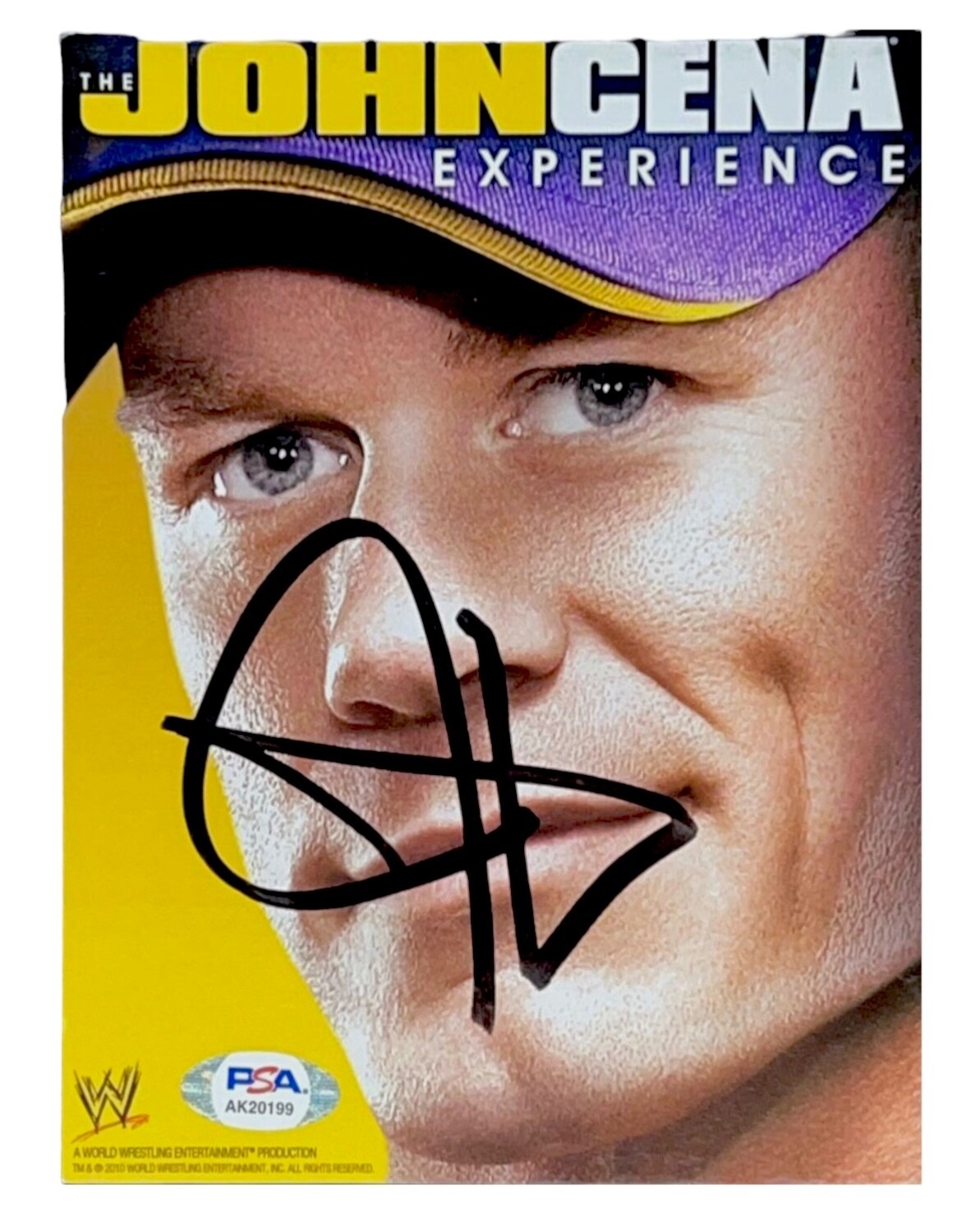 WWE superstar john cena ジャージ直筆サインカード　PSA WWE superstar john cena ジャージ直筆サインカード PSA