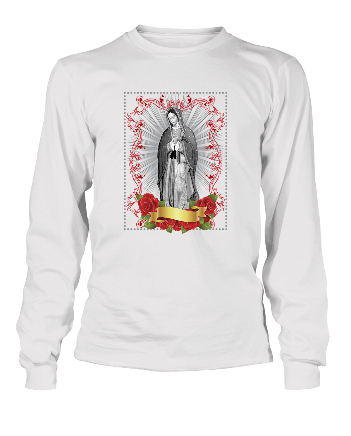 【ROMANTIC CROWN】24SU★ THE BLESSED MARIA TEE SHIRT THE BLESSED MARIA TEE SHIRT_BLACK | ROMANTIC CROWN