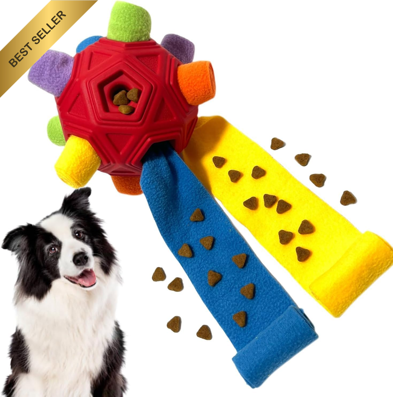 Snuffle Ball for Dog Toys Unbreakable Upgrade Ball Interactive Toy Foraging Snuf