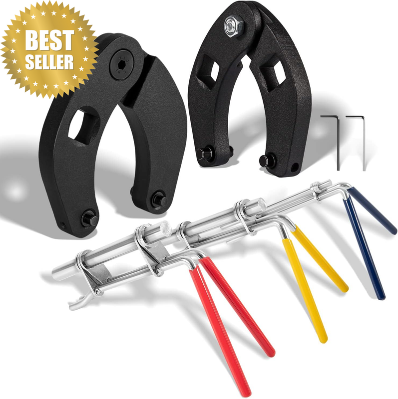 3 Pack Hydraulic Seal Installation Tools & 1266 Adjustable Gland Nut Wrench & 74