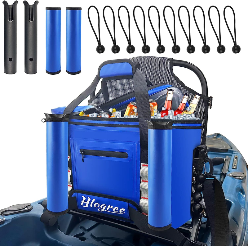 Cooler Bag Kayak Cooler With Rod Holder Kayak Soft Cooler Behind Seat