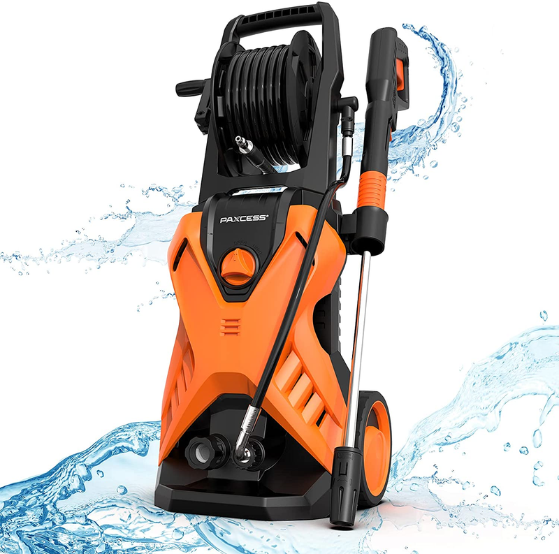 PAXCESS Powerful Pressure Washer, 3000PSI 2.5GPM 1800W Electric Power Washer wit
