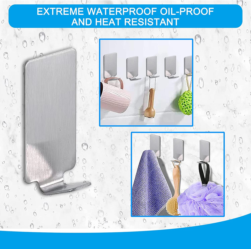 12 Pack Razor Holder for Shower, Shaver Hook Hanger Stand, Heavy Duty Self Adhes