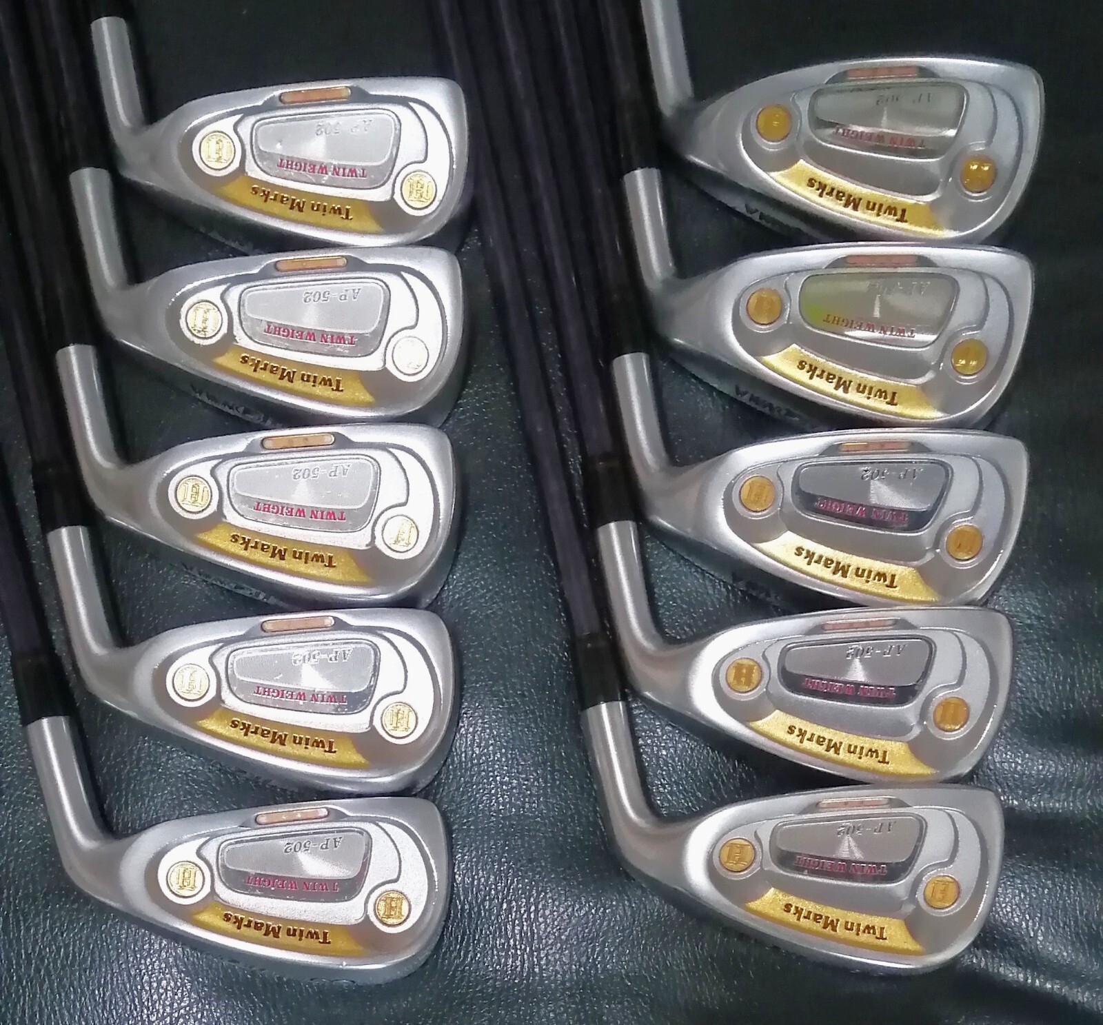 RARE Golf Iron Set Honma Twin Marks AP-502 2Star TWIN KICK