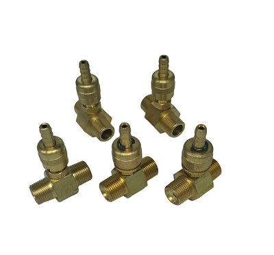 5PK 3/8 NPT Pressure Washer In Line Adjustable Chemical  Injector 5-8 GPM