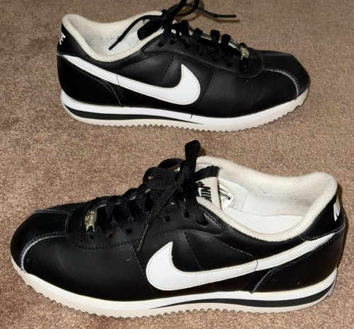 NIKE ☆ Cortez Basic Leather White×Black Nike Kids Cortez Basic SL 