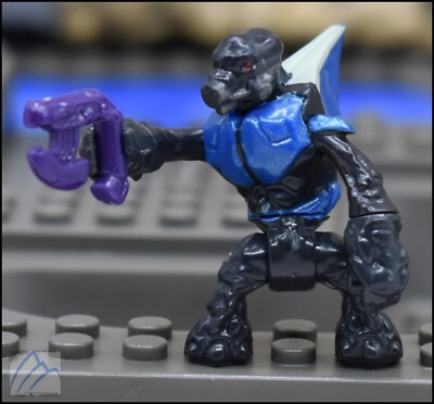 廃盤　BLUE ENCOUNT / HALO Mega Construx Halo Metallic Series ODST Drop Pods 97418 Blue