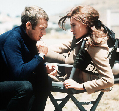 BULLITT STEVE MCQUEEN JACQUELINE BISSET RARE BEHIND SCENES PHOTO | eBay
