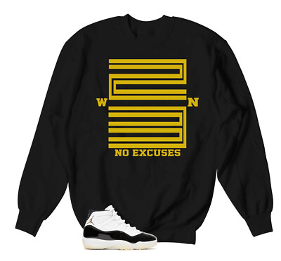 Sweaters To Match Jordan 11 Gratitude DMP Sneakers - Win 23 Sweatshirt