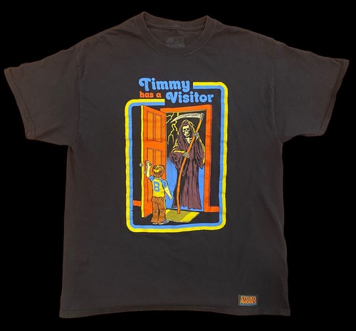 Funny Timmy Has A Visitor Halloween Costume T-Shirt Funny Timmy Has A Visitor Halloween Costume T-Shirt