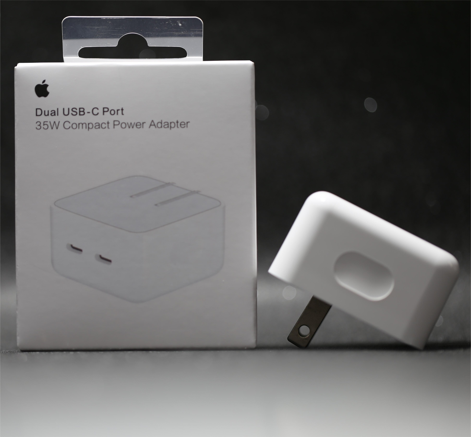 OEM Apple 35W Dual USB-C Wall Adapter Fast Power Charger For