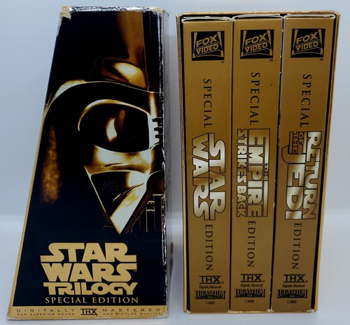 STAR WARS TRILOGY　ＶＨＳ Star Wars Trilogy (VHS, 1997, Special Edition - Limited