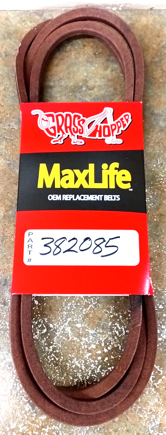 382085 Genuine OEM Grasshopper Belt For 327EFI, 329 & 329B