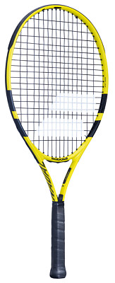 *NEW* Babolat Nadal Junior 25 Yellow 4'' Grip #0 Tennis Racquet Strung Synthetic