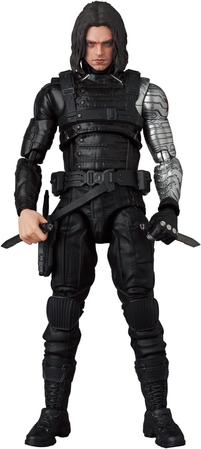 MAFEX No.203 WINTER SOLDIER キャプテン アメリカ Amazon.co.jp: MAFEX マフェックス No.203 キャプテン アメリカ