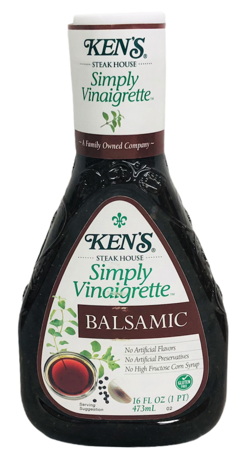 Ken's Steak House Simply Vinaigrette Balsamic Salad Dressing 1...