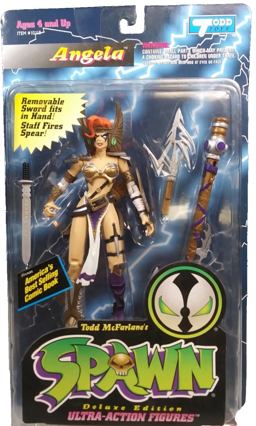Spawn 10113-1996 Angela Ultra Action Figure Tom McFarlane [B Spawn 10113-1996 Angela Ultra Action Figure Tom McFarlane [B
