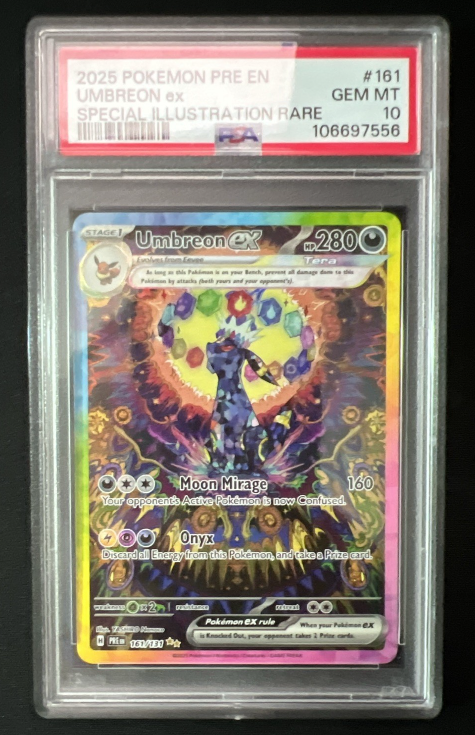 ポケモンカードゲーム Psa 10 Umbreon ex PSA 10 Umbreon EX Prismatic Evolutions Special Illustration