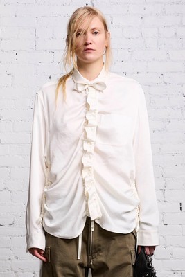 R13 Shredded Boyfriend Shirt. Size Medium. $898 NWT
