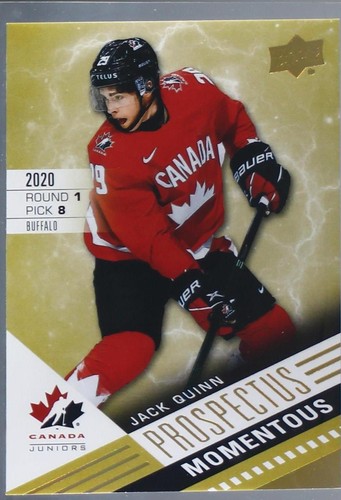 2021 Upper Deck Team Canada Juniors - Jack Quinn #PM-11