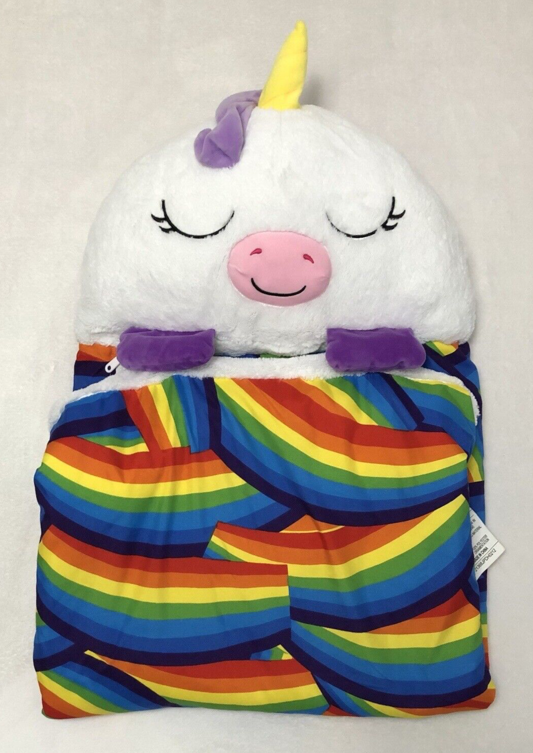 Happy Nappers Arianna the Unicorn Play Pillow Sleeping Bag Sack