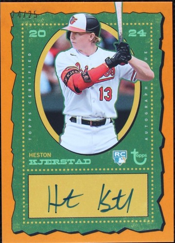 2024 Topps Brooklyn Collection - Heston Kjerstad #AC-HK