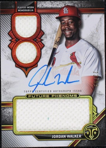 2024 Topps Triple Threads - Jordan Walker #FPAR-JWA