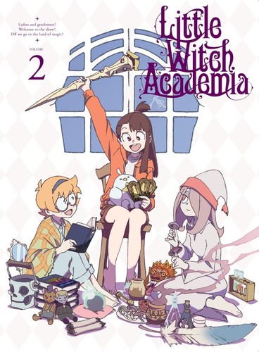 Little witch academia 本2冊 Little Witch Academia Vol.2 Limited Edition Blu-ray Making