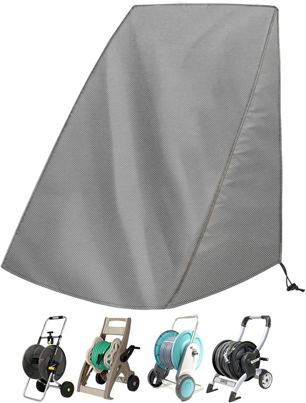 Veranda Patio Free Standing Portable Garden Hose Reel Cover,Protect Your Hose Re