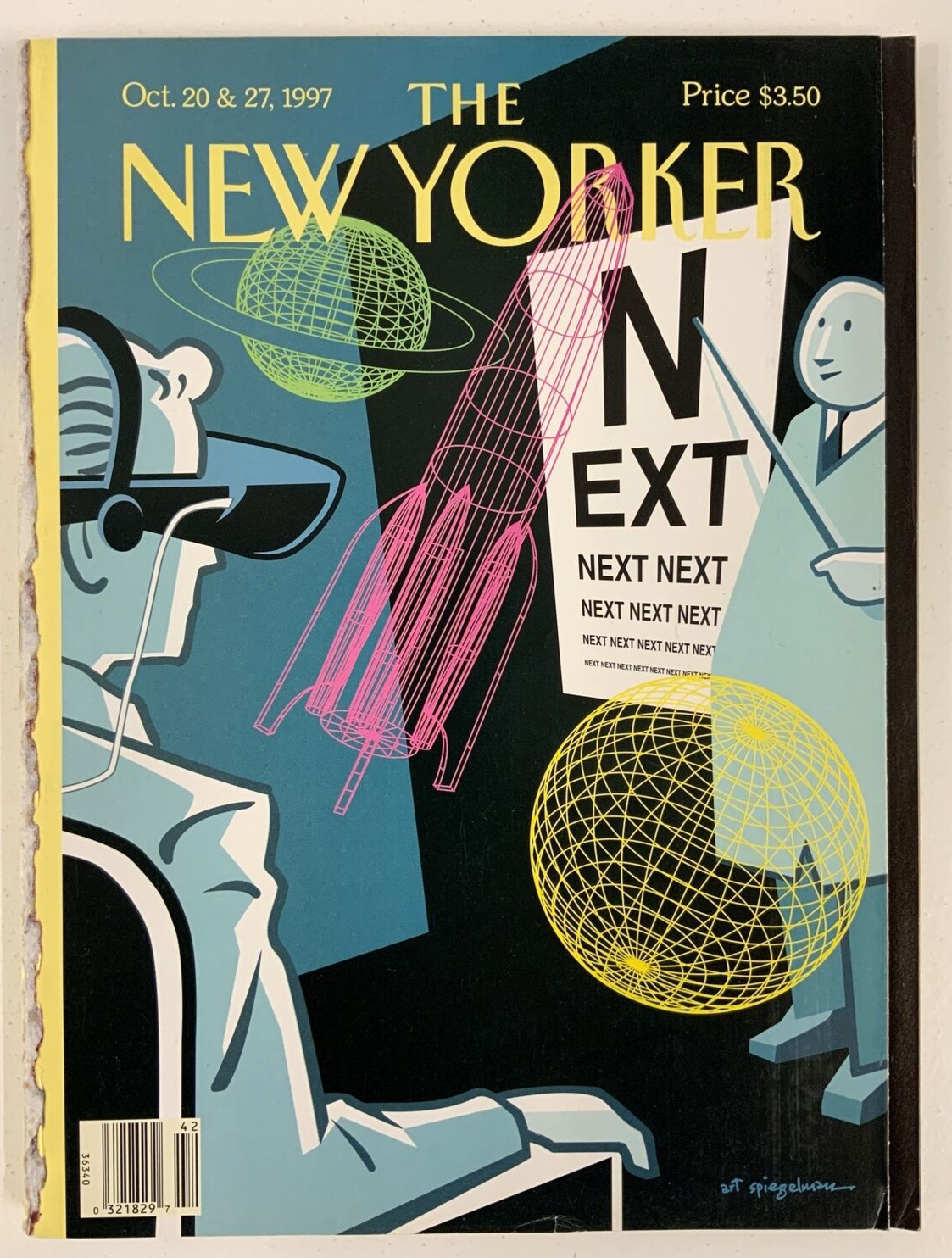 The New Yorker Magazine October 20 & 27, 1997 Cover Art