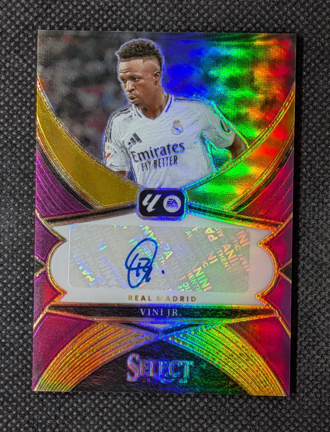 Vinicius jr ヴィニシウス Panini gold standard top class 2025 panini vinicius full gold | eBay