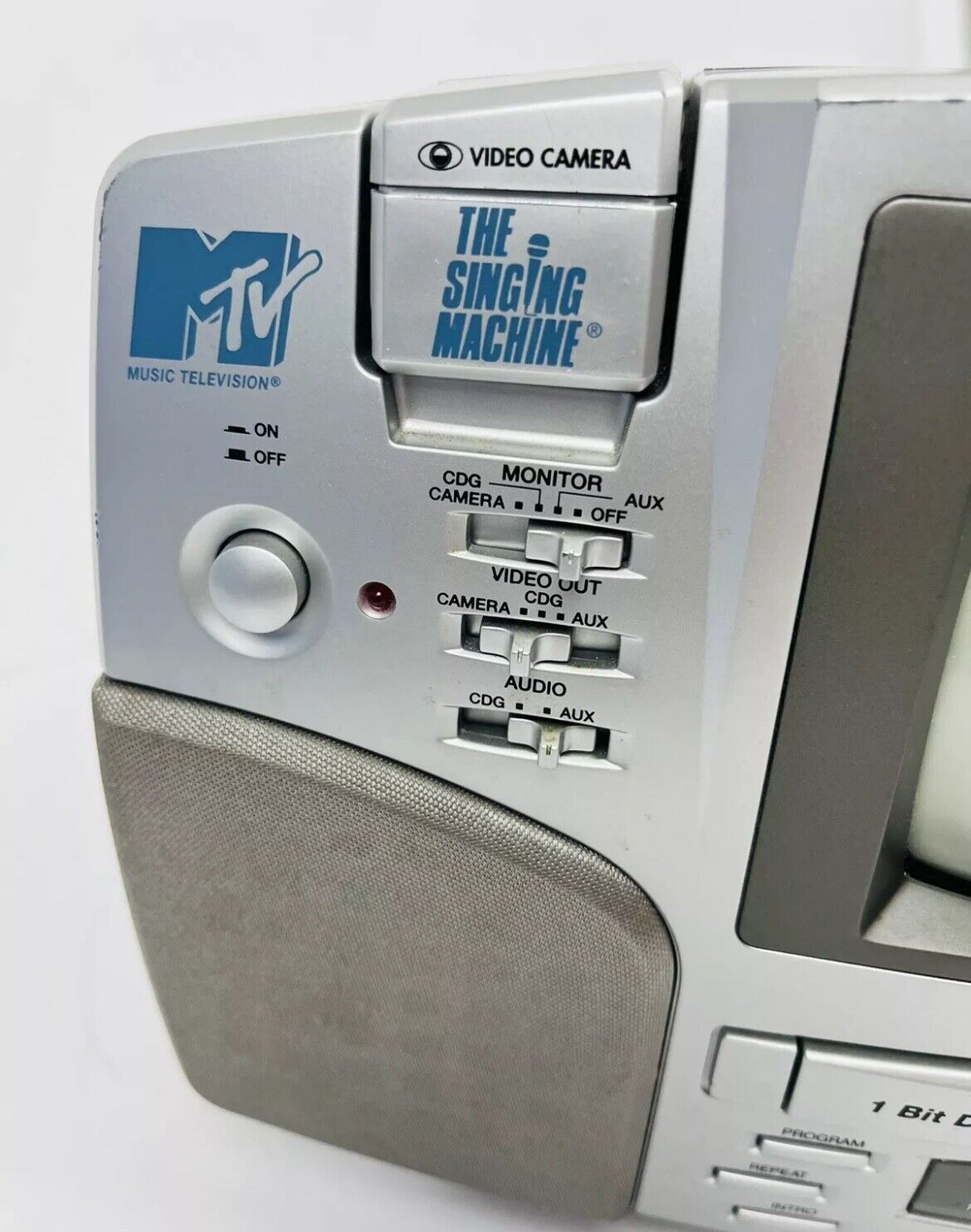 Vintage MTV The Singing Machine Karaoke Vision System SMVG-600 Camera