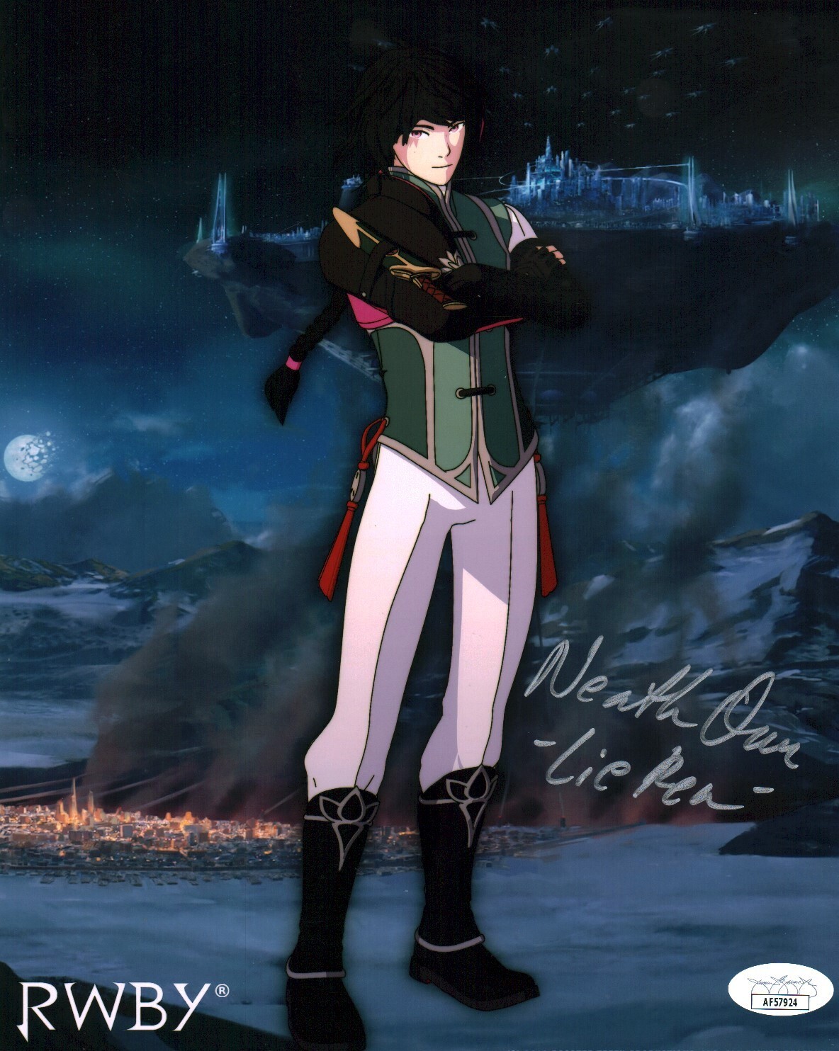 Neath Oum RWBY 8x10 Signed Photo JSA Certified Autograph | eBay