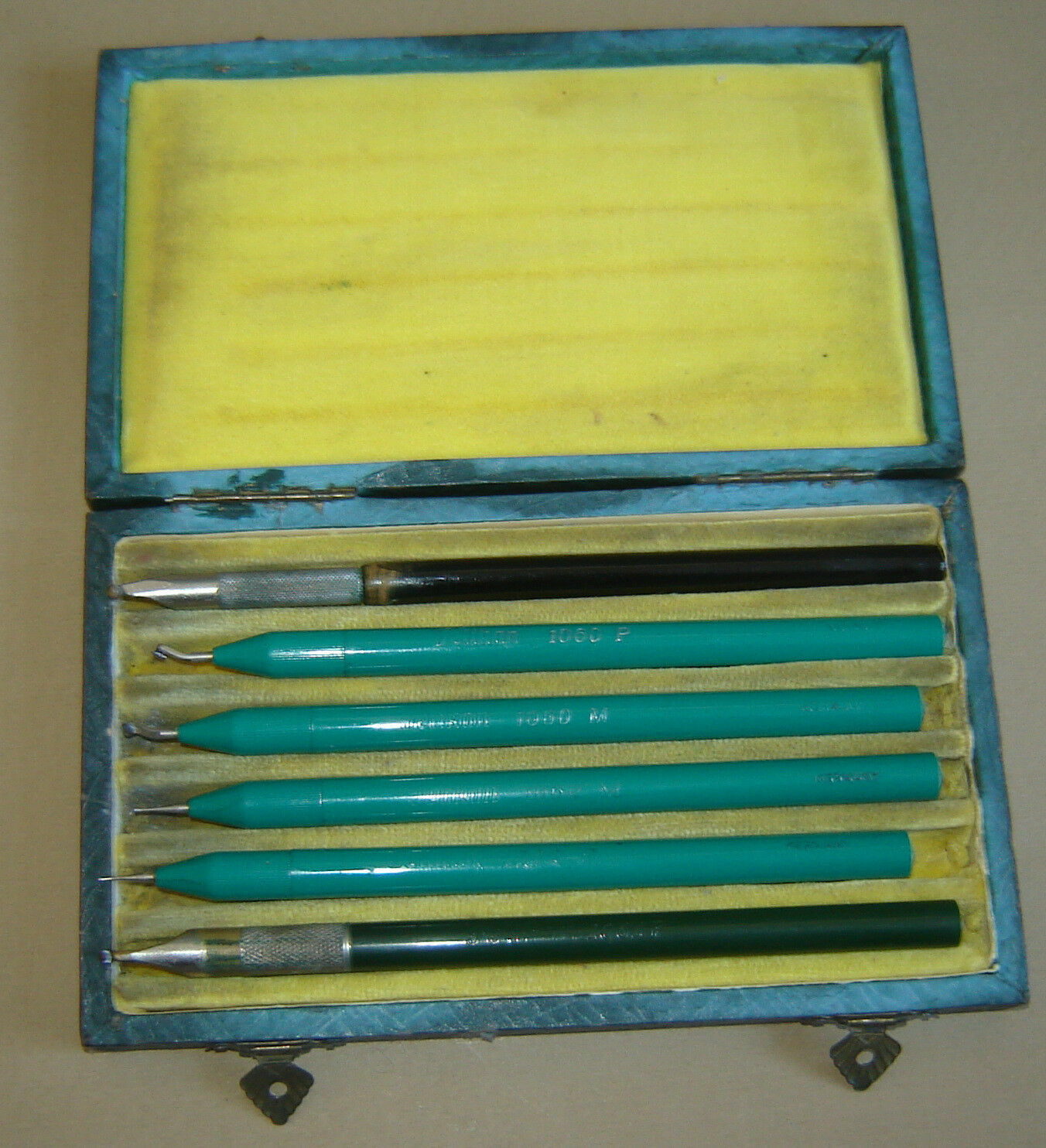 Vintage Old Set Pelikan Drafting Mechanical Engineering