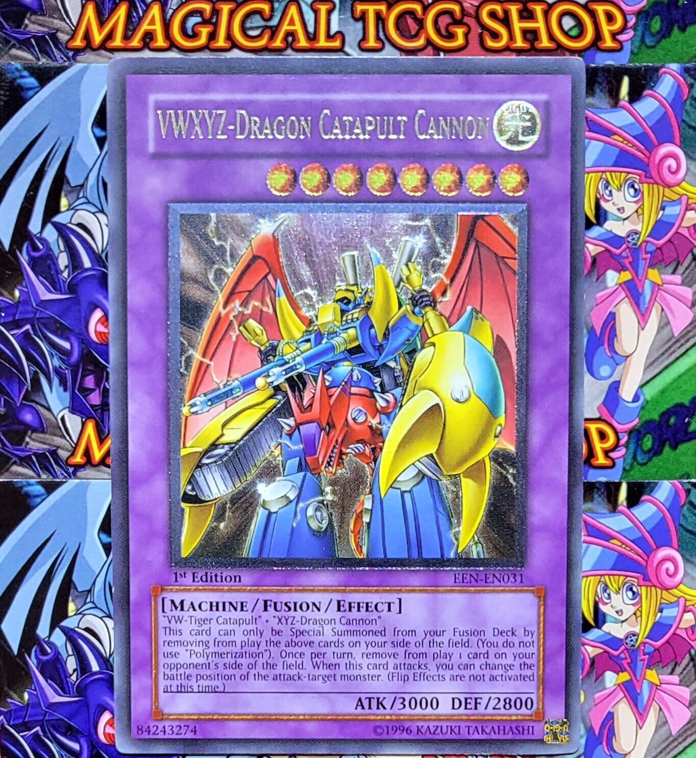 Yugioh VWXYZ-Dragon Catapult Cannon EEN-EN031 1st Edition Yugioh VWXYZ-Dragon Catapult Cannon EEN-EN031 1st Edition