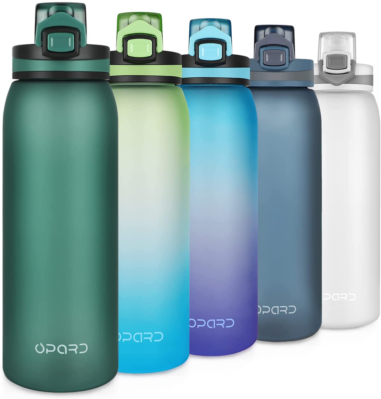 Botella De Agua Libre De BPA De 30 oz Con Tapa a Prueba De Fugas Para Gimnasio y