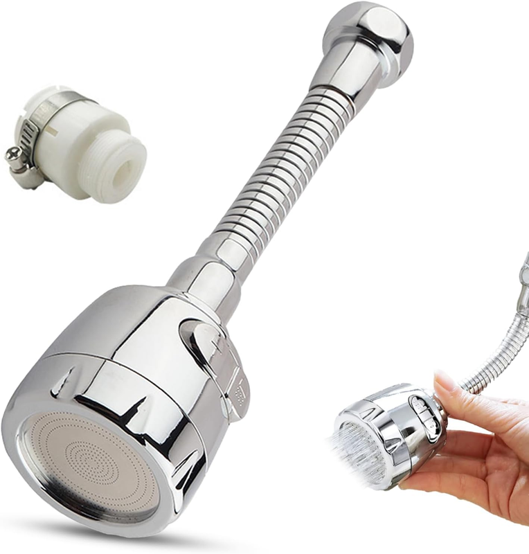 Faucet Sprayer Attachment, Sink Faucet Extender, 2 Modes Adjustment Kitchen Sink