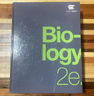 Biology 2e by OpenStax (hardcover version, full color) by Mary Ann Clark - GOOD