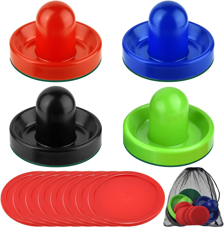 Air Hockey Pushers and Air Hockey Pucks Air Hockey Paddles with a Drawstring ...