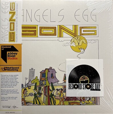 GONG LP Angels Egg RECORD STORE DAY Half Speed Mastered Vinyl LP + Booklet RSD