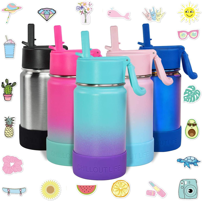 With Straw Lid Leakproof And Cute Waterproof S