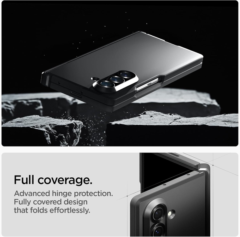 Case for Galaxy Z Fold 7 Case, Tough Armor Pro [MagFit] Designed for Samsung Gal