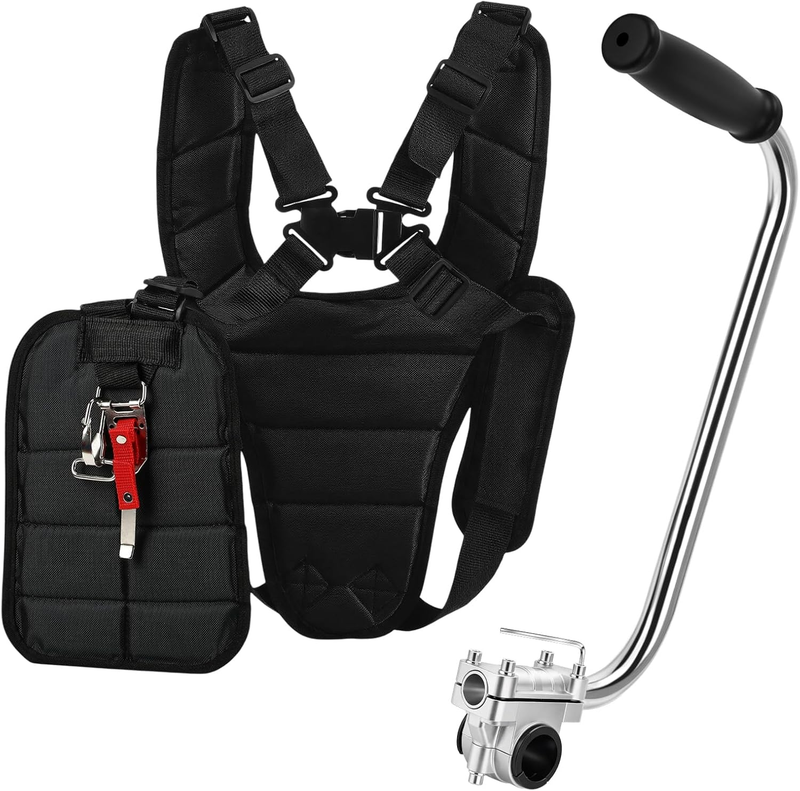 Trimmer Shoulder Strap Padded Universal Adjustable, String Trimmer Harness, Nylo