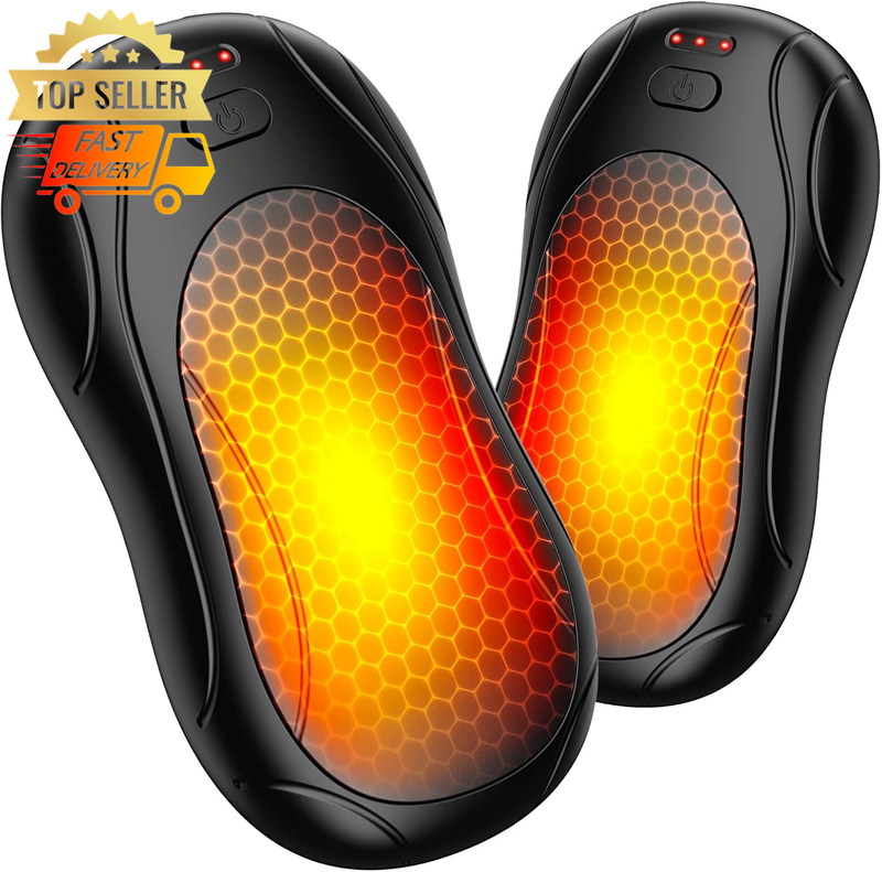 3000mAh Rechargeable Hand Warmer, 3 Heat Levels, Portable Winter Heater, USB