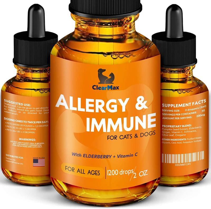 Clearmax Allergy Immunity for Dogs - Dog Itch Relief - Natural ...