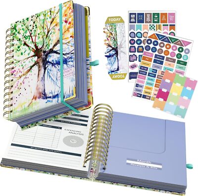  Budget Planner - Budget Book with Bill Organizer and Expense Tracker, 1