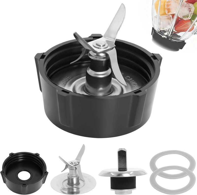 Blender Blade for Oster 4902 Osterizer Glass Jar Sealing Ring Gasket Kit